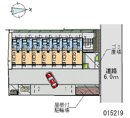 ★手数料０円★大阪市生野区巽東　月極駐車場（LP）